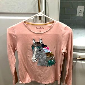 Mini Boden horse appliqué top